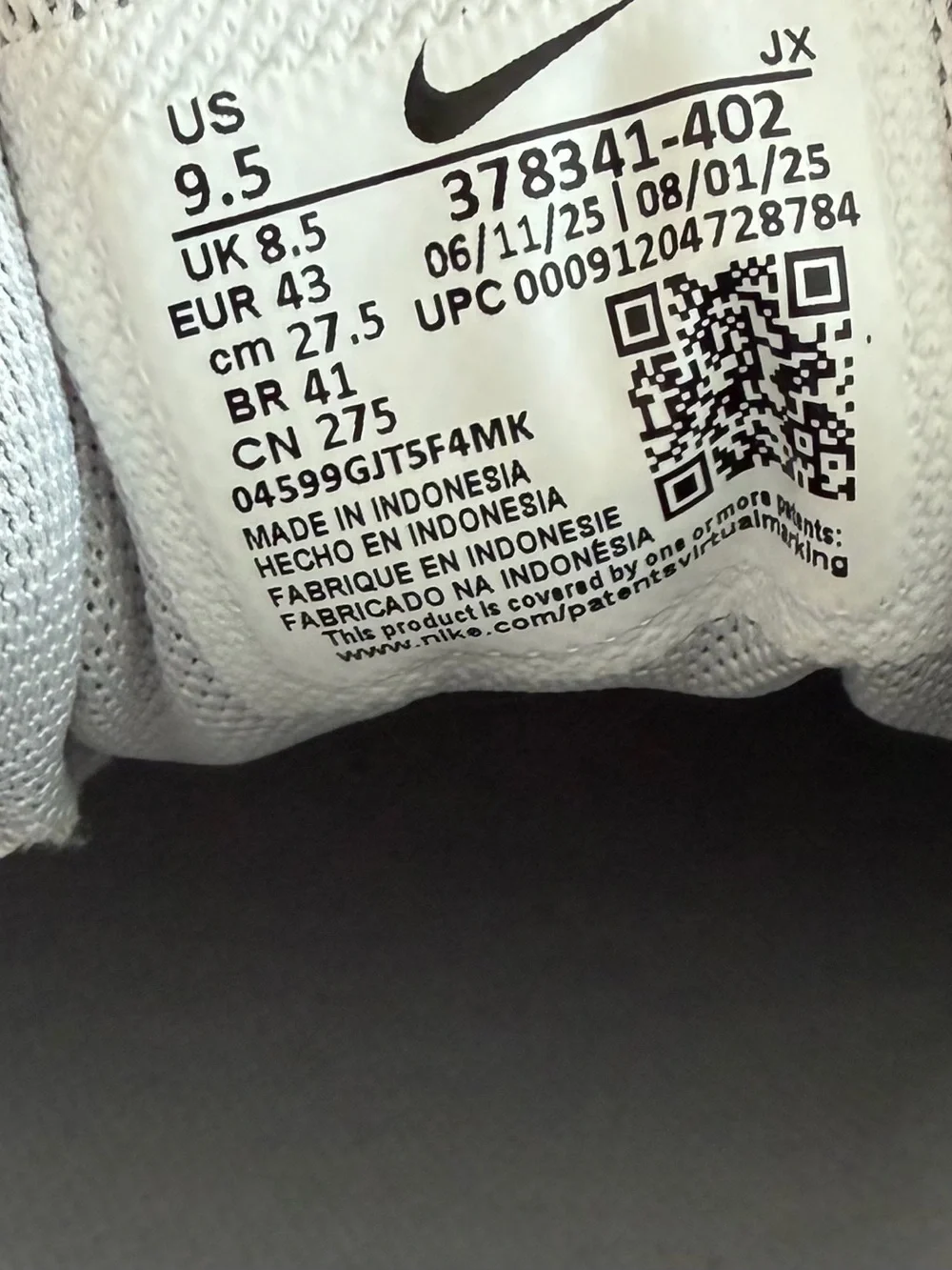 nike product details